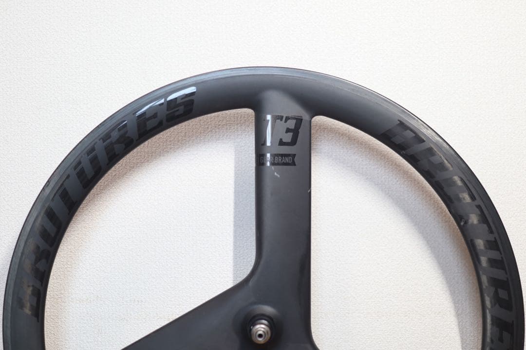 ★ BROTURES T3 PRO カーボン バトン リア ホイール ブルーラグ