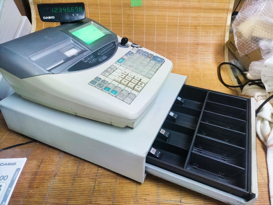 カシオレジスター　TE-5000　25部門　上位機種　371011