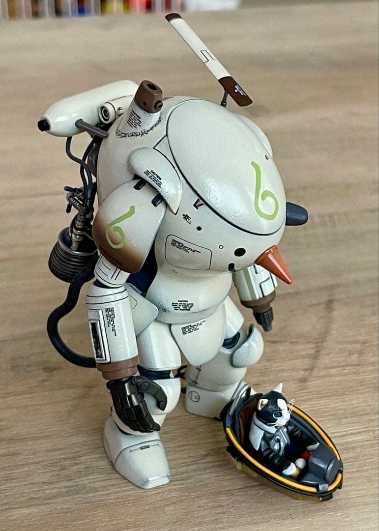 マシーネンクリーガー　ファイアボールにゃふスノウマン&レジンフィギュア完成品