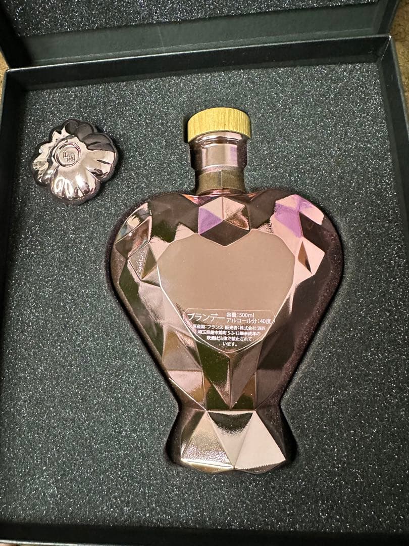 【未開封】シェイプハート　クリスタル　デコ　ホスト　飾り