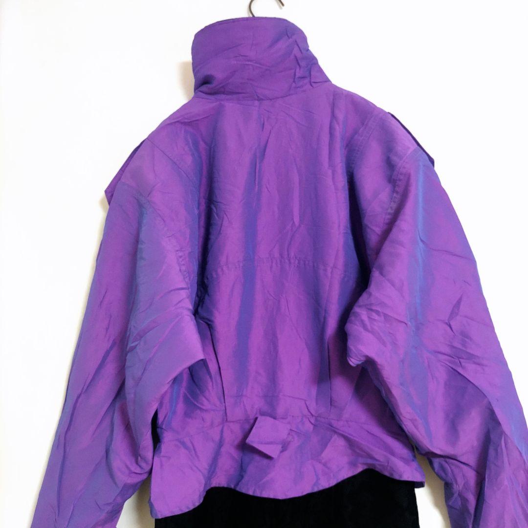 Nilz スキーウェア ジャンプスーツ パープル ブラック カラー 派手 ボード