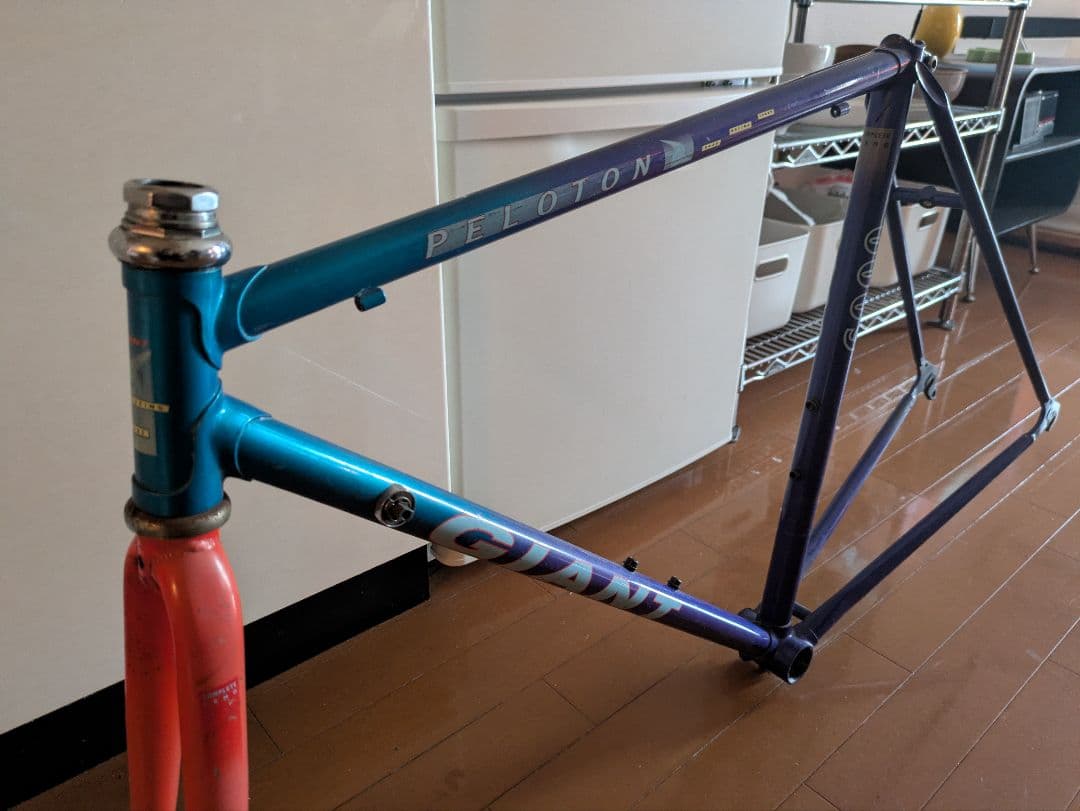 【フレームセット】希少 GIANT PELOTON 6000　クロモリフレーム