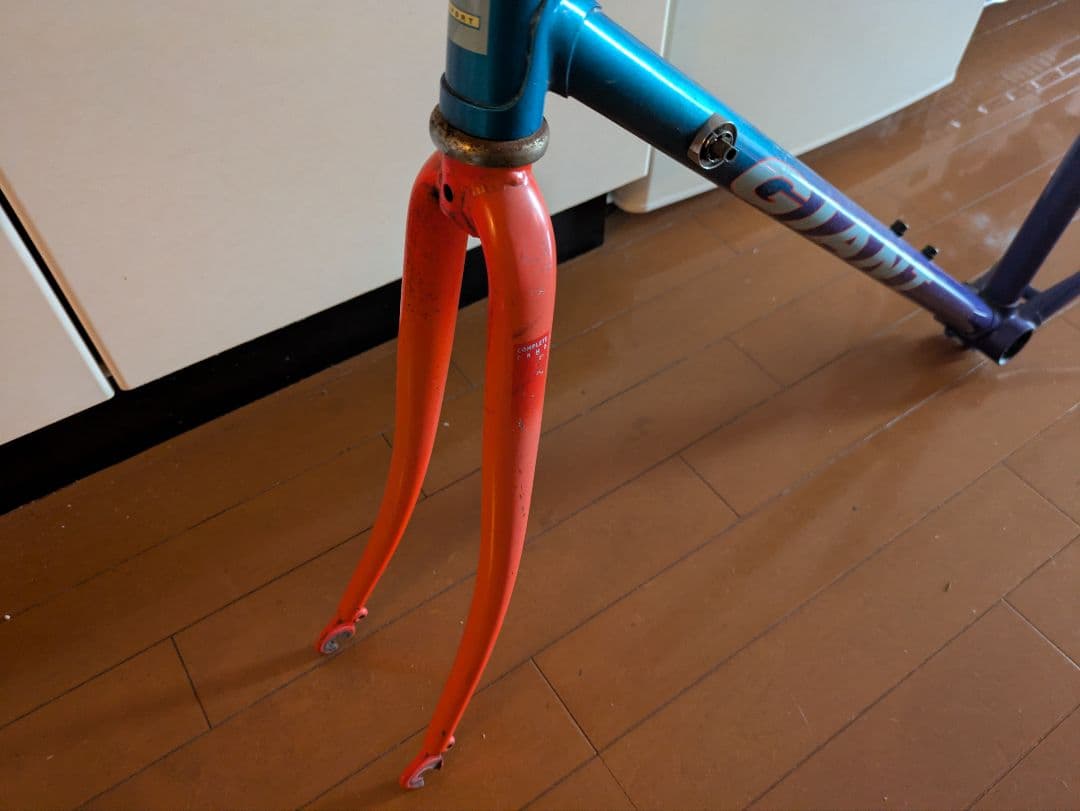 【フレームセット】希少 GIANT PELOTON 6000　クロモリフレーム