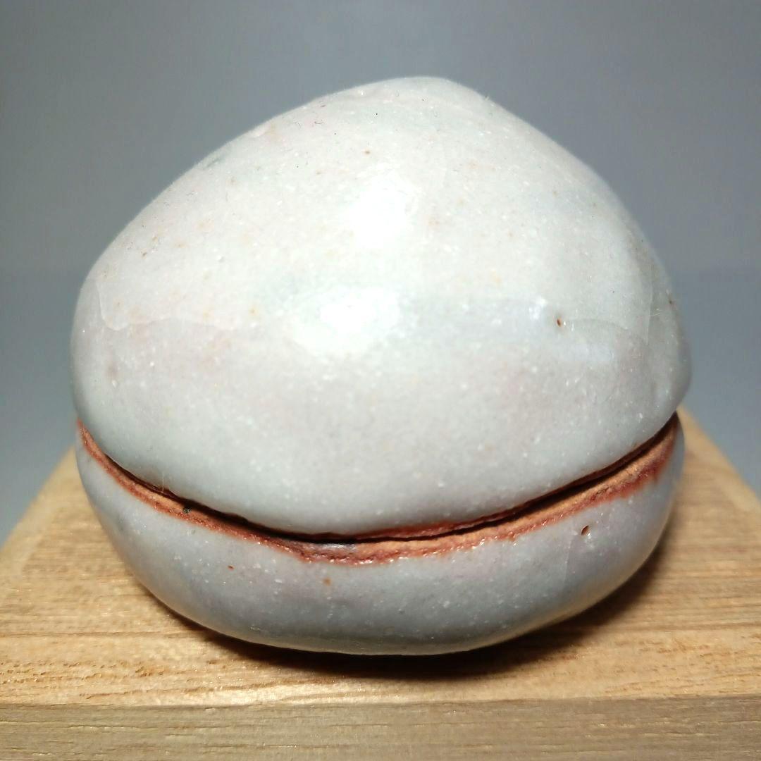 茶道具 志野 香合 藤原 一門