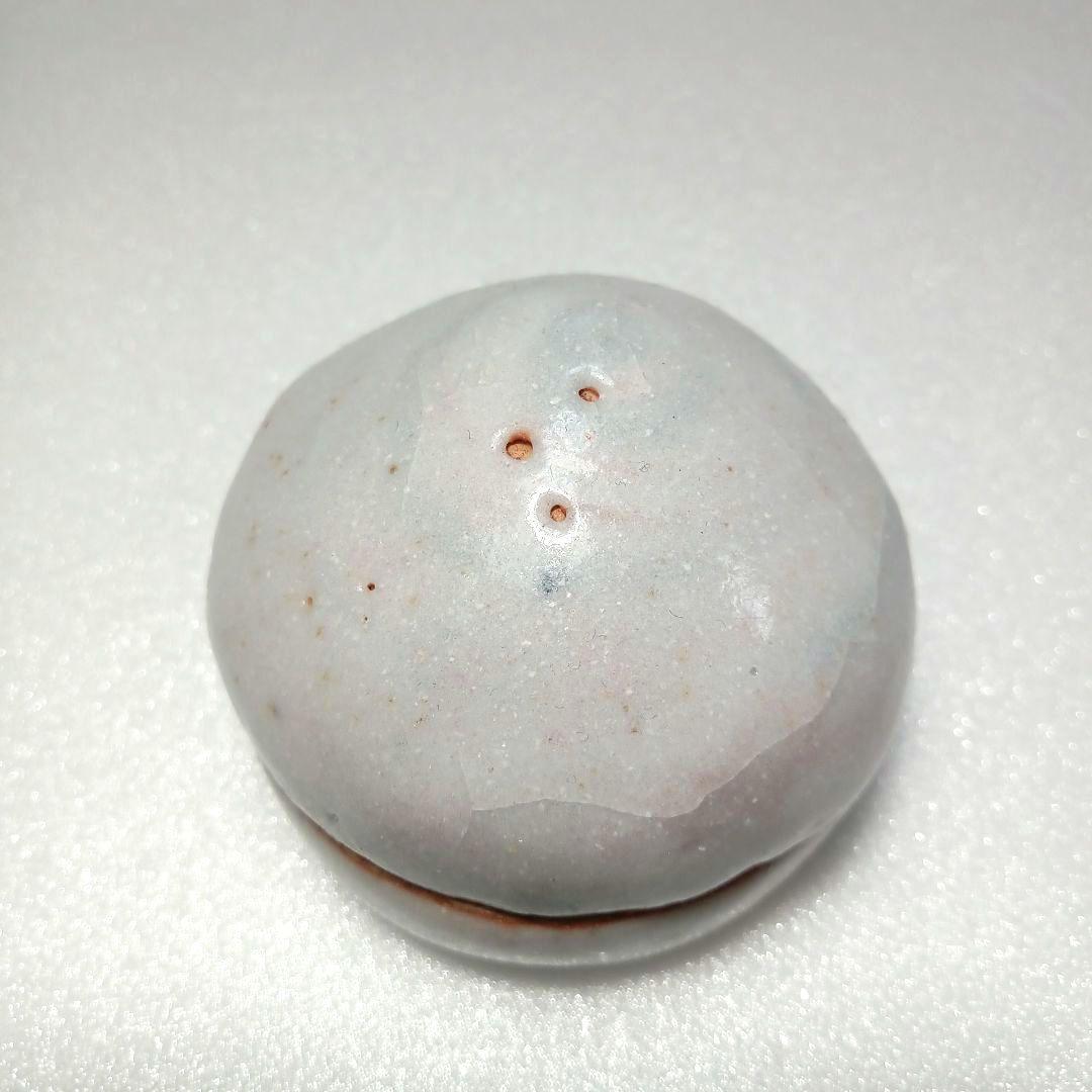 茶道具 志野 香合 藤原 一門