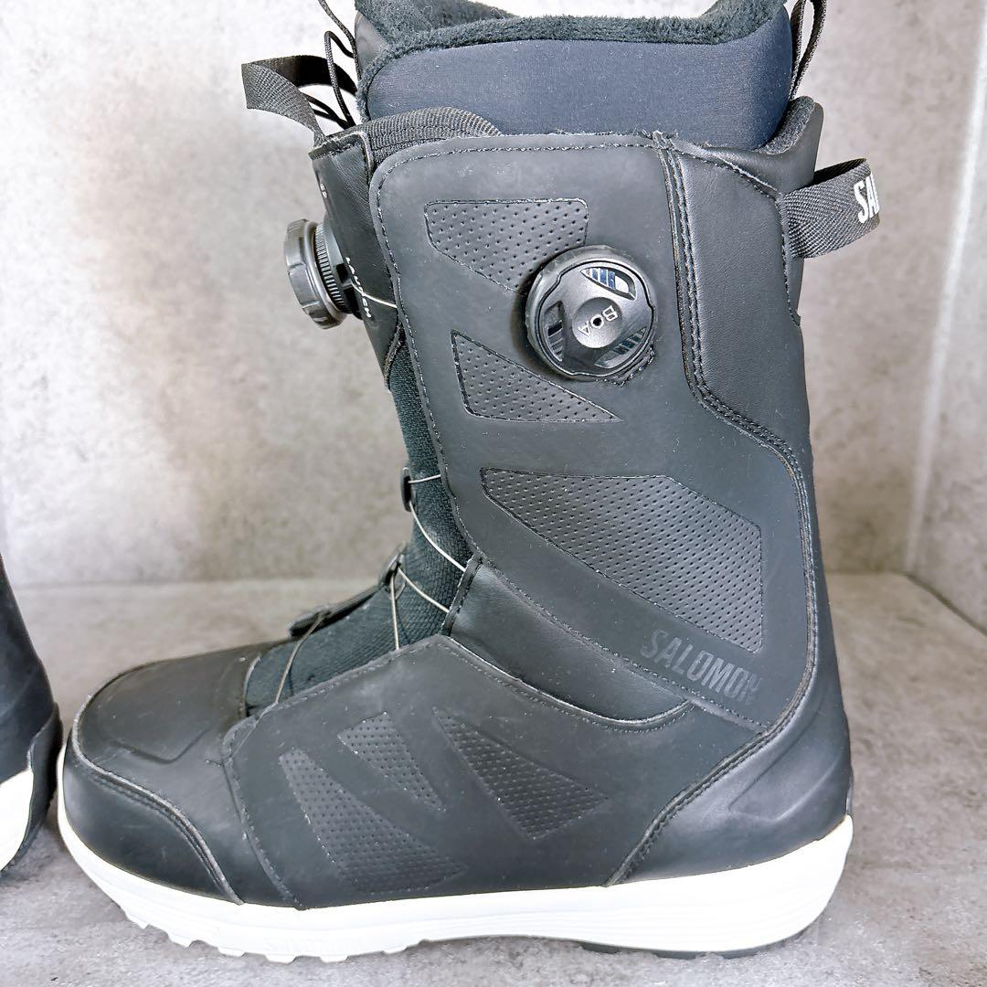 メンズスノーボードブーツSALOMONサロモン ランチ　ダブルボア　27センチ