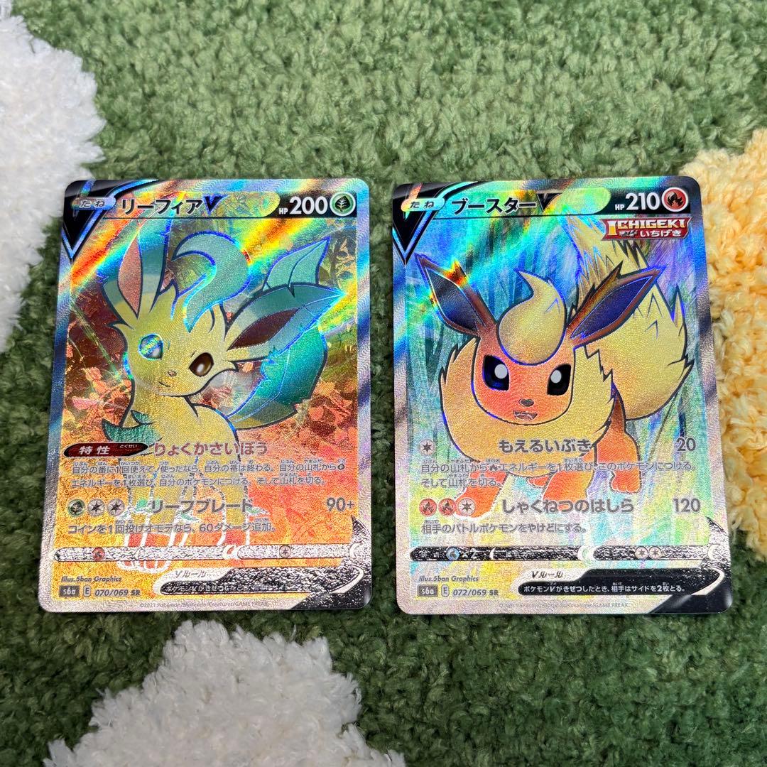 イーブイヒーローズ SR ブラッキー ニンフィア エーフィ