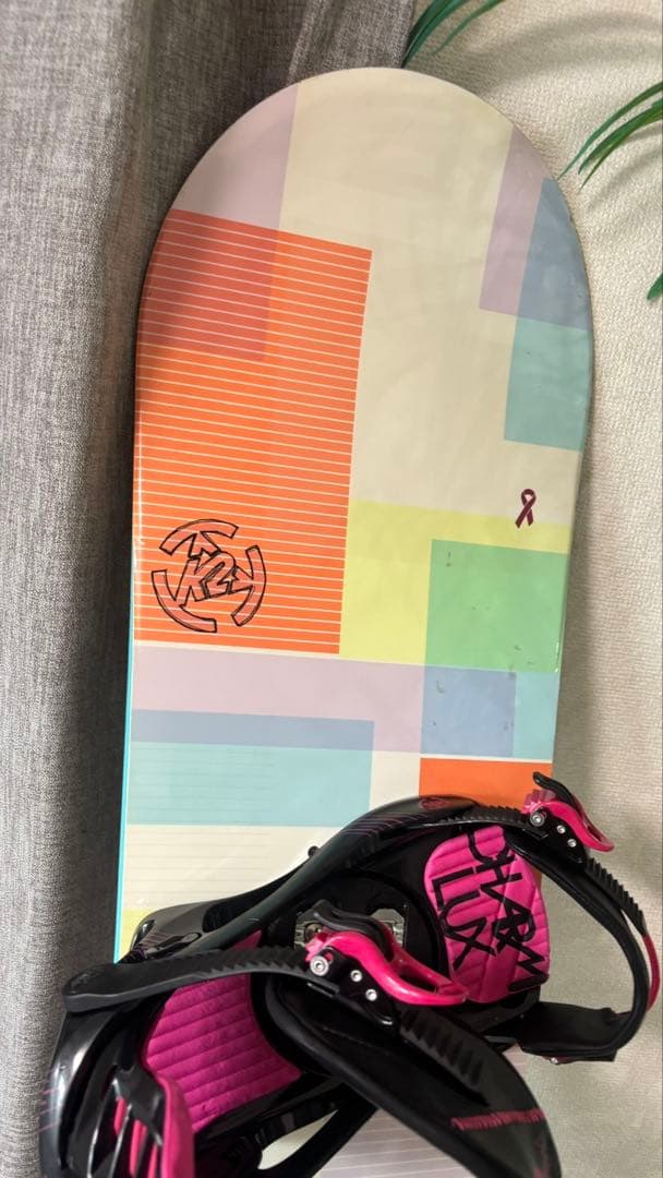 K2 moment スノーボード 142cm レディース　板ビンディングセット