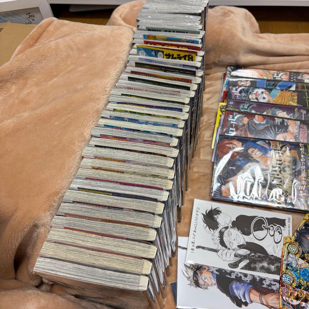 ブラッククローバー 全巻 初版 帯付き 特典付き 1～35巻 ＋おまけ6冊