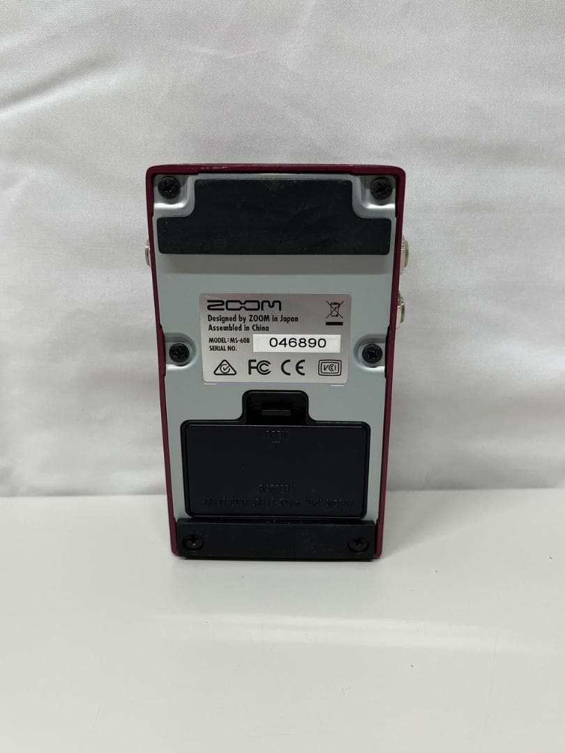 ◆ZOOM MULTISTOMP MS-60B ベースエフェクター 09105