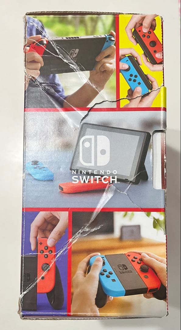 Nintendo Switch 本体セット 動作確認済み 箱ダメージあり
