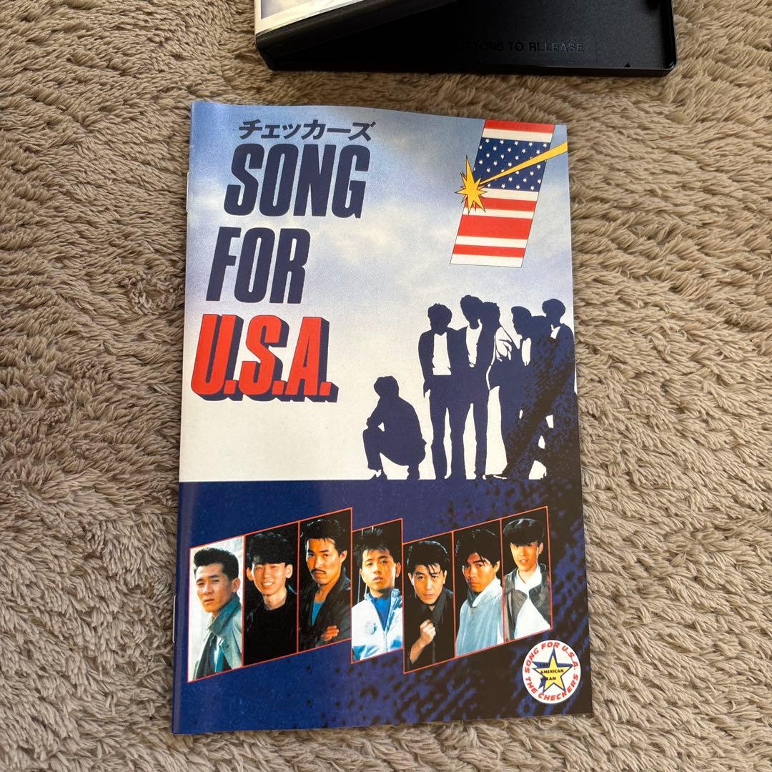 チェッカーズ SONG FOR U.S.A. DVD
