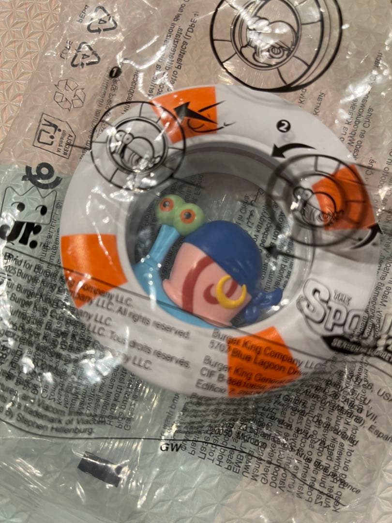 スポンジボブとゲイリー フィギュアセット