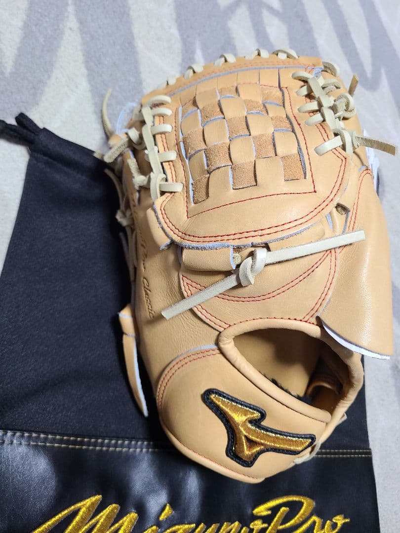 ミズノ硬式用 投手用 ミズノプロ 野球グローブ 一般1AJGH30001 左投げ