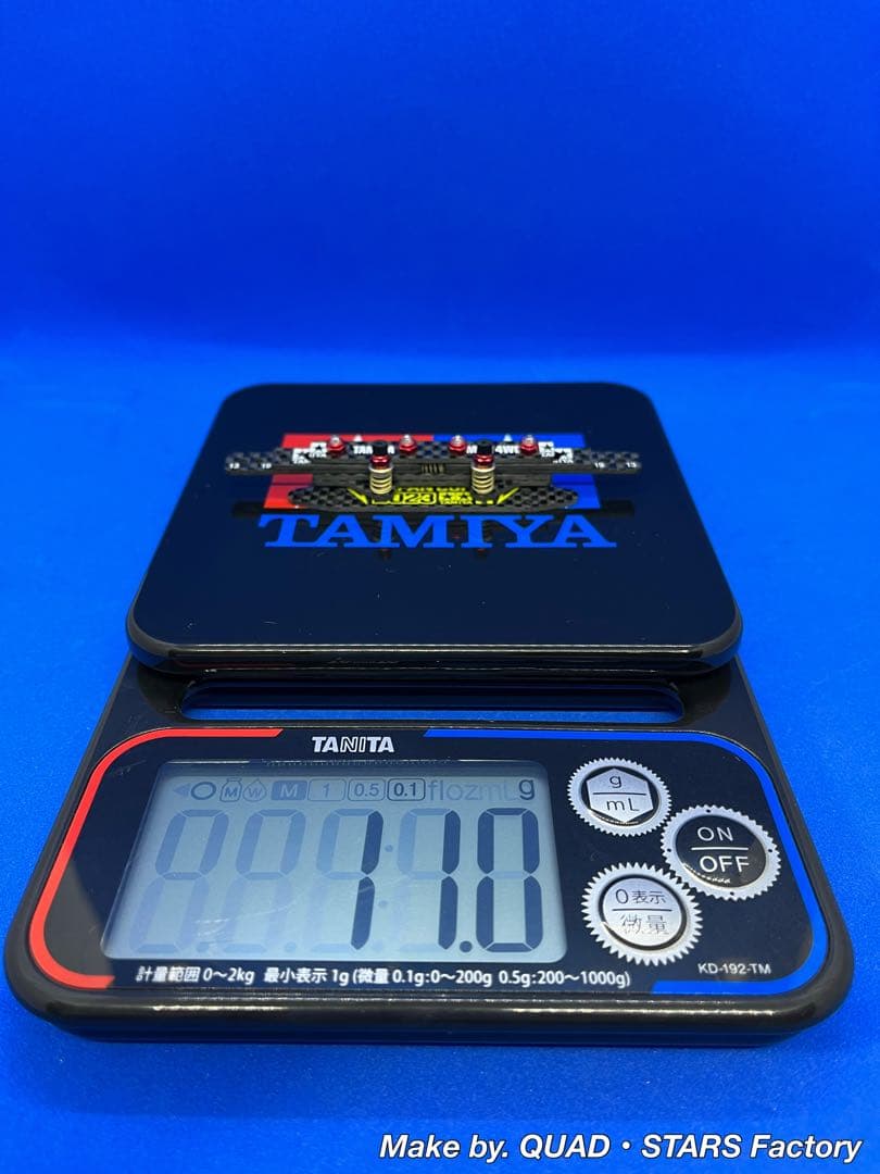 【ミニ四駆・MS用】2軸ATスライドダンパー／左右独立稼働式　2023／カーボン