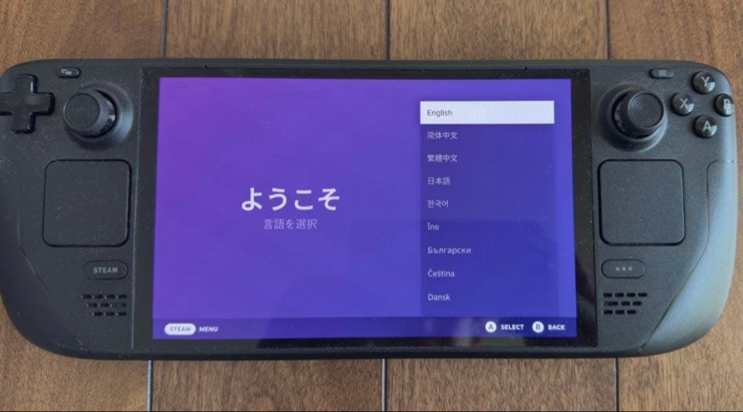 Steam Deck OLED 512GB　充電器なし