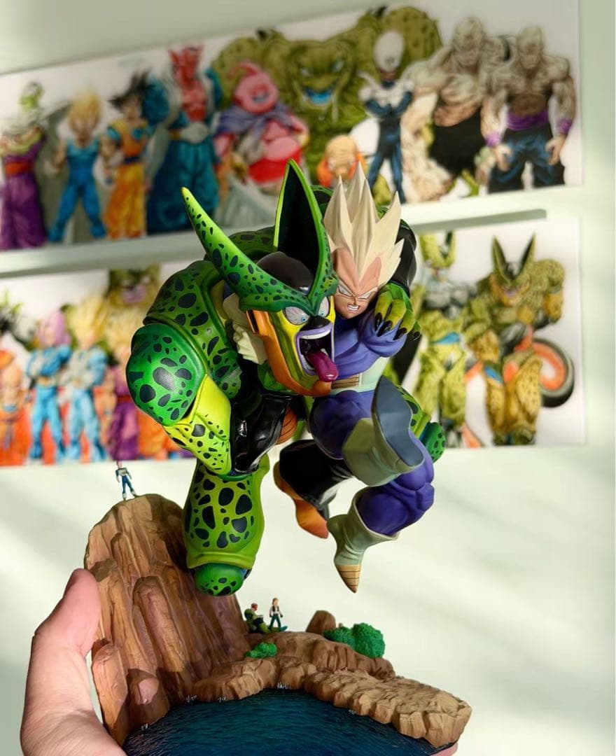 ドラゴンボール ベジータ ガレキ ガレージキット スタチュー X①②②