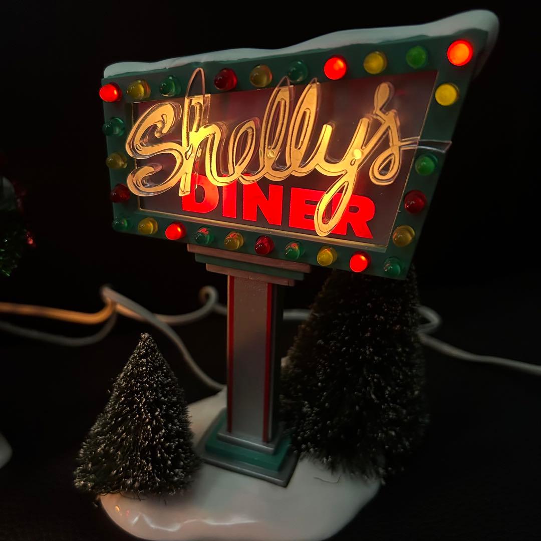 ★シェリーズダイナー Shelly's Diner ライトアップ ジオラマ★