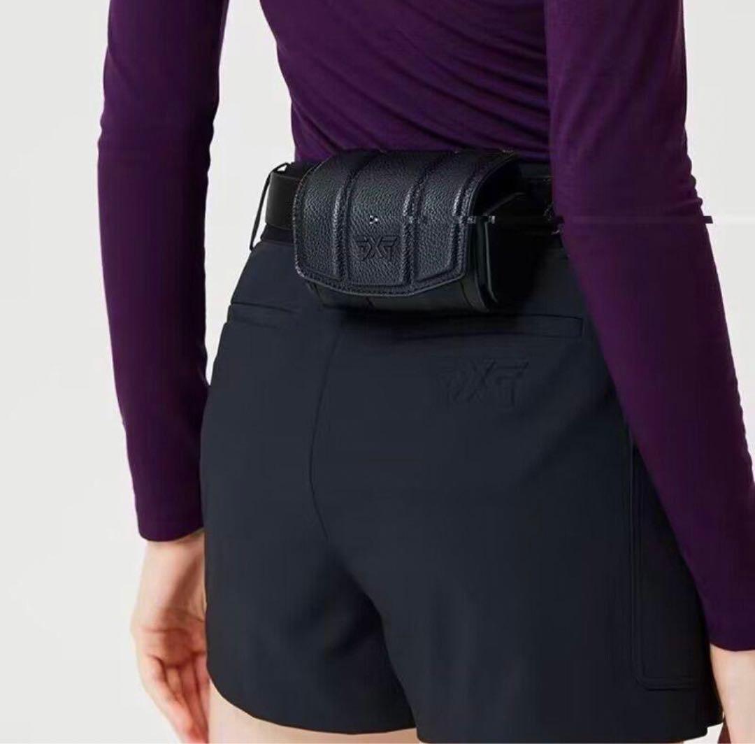 PXG ゴルフ ウェストポーチ ウエストバッグブラック人気