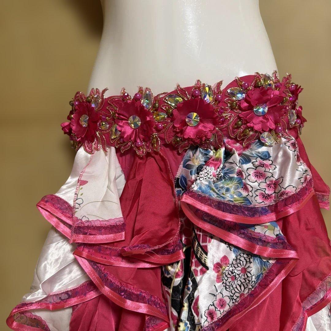 ベリーダンス フラワー装飾 セットアップ