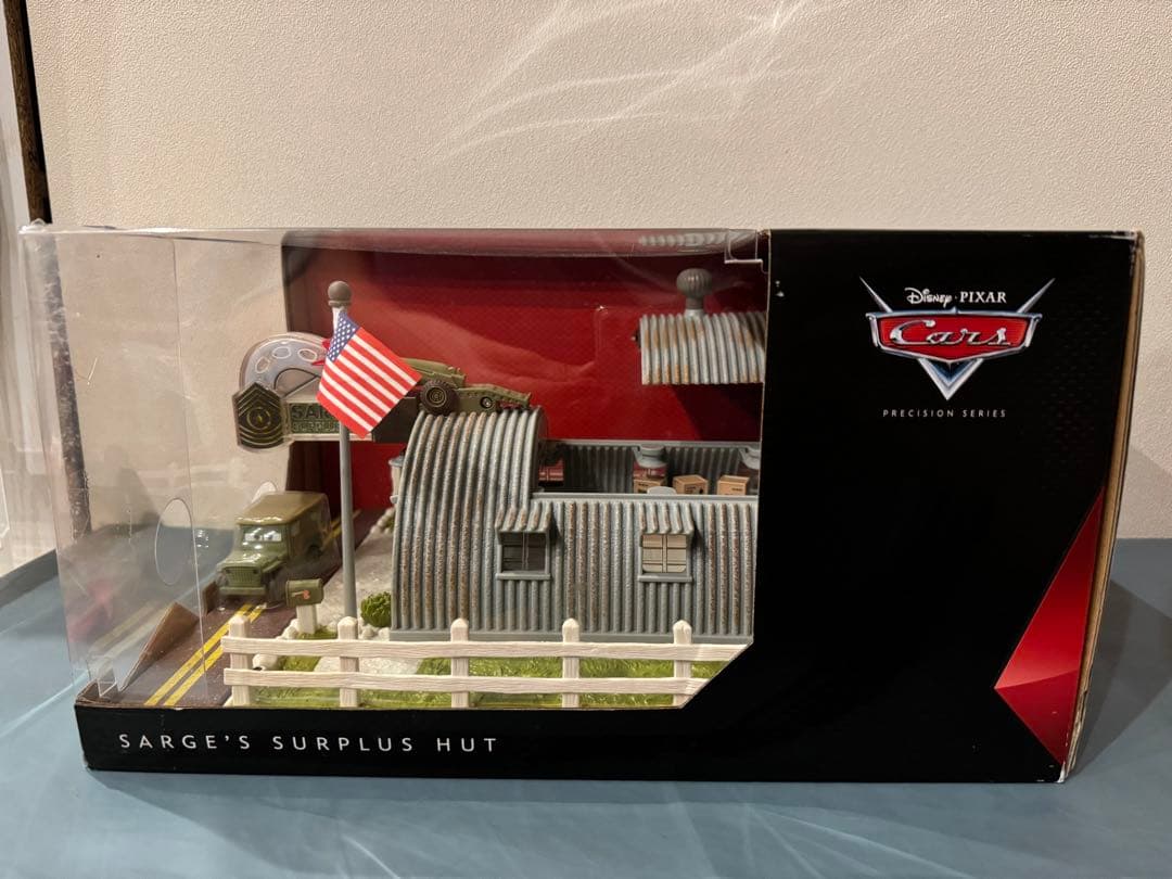 廃盤　ディズニー　カーズ　マテル　プレシジョン　サージの小屋