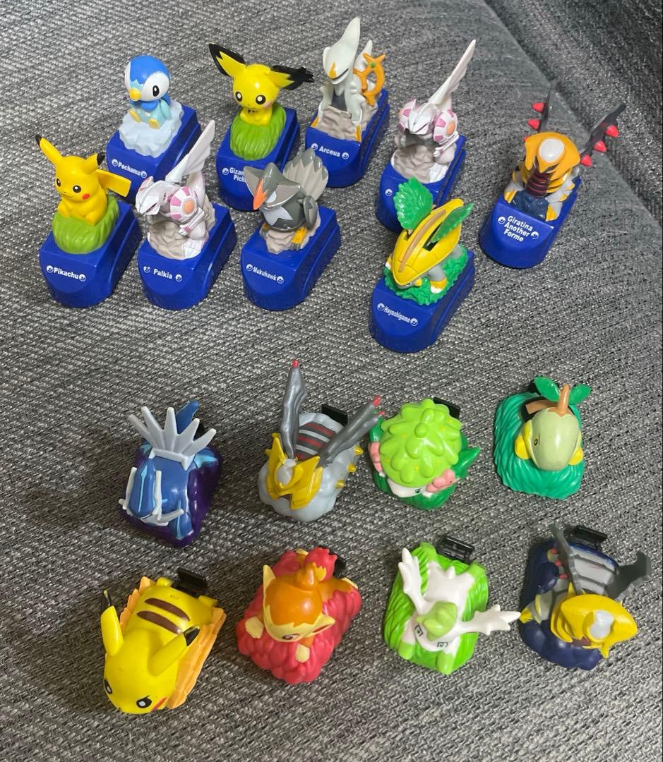 ポケモン モンコレ他ソフトフィギュア　チョロＱ