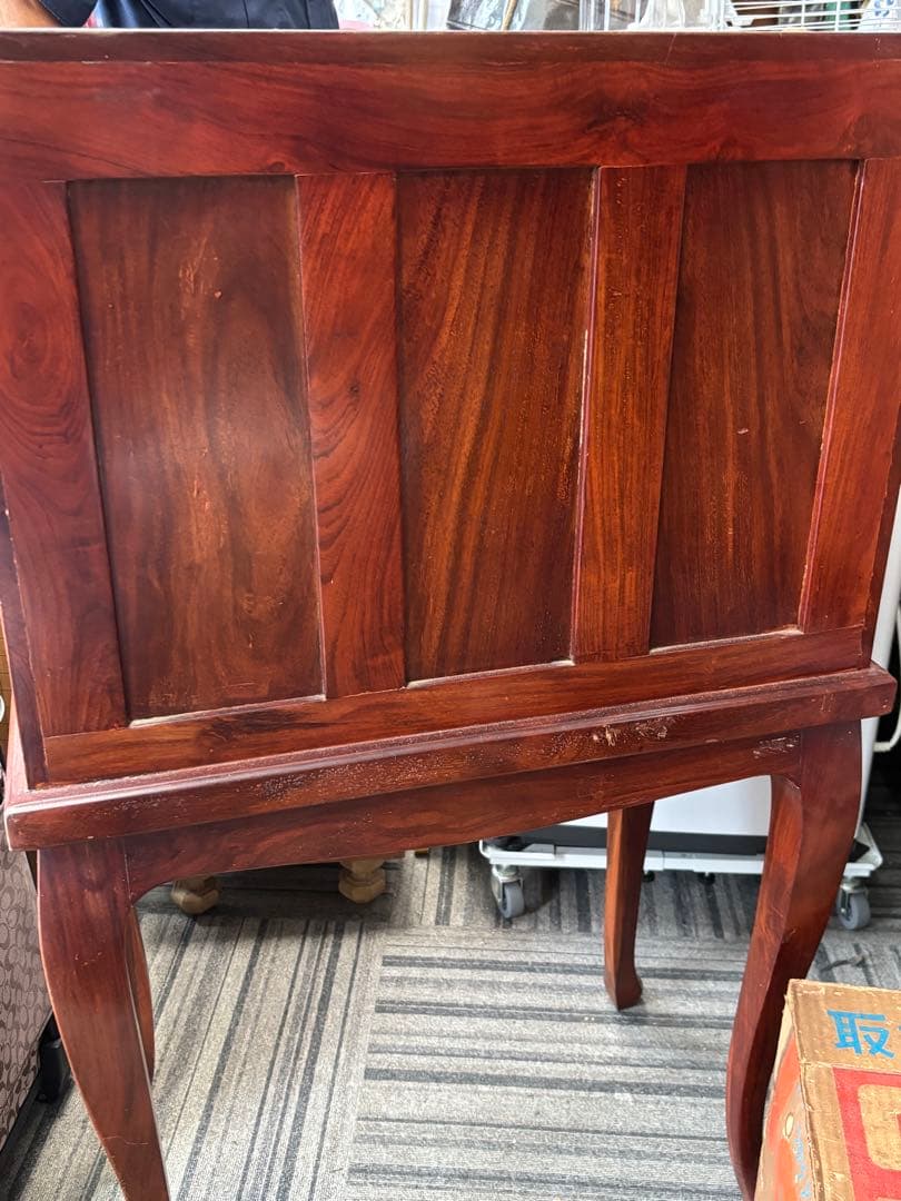 大特価！（59500円）アンティーク　ライディングビューロー　象嵌模様入り