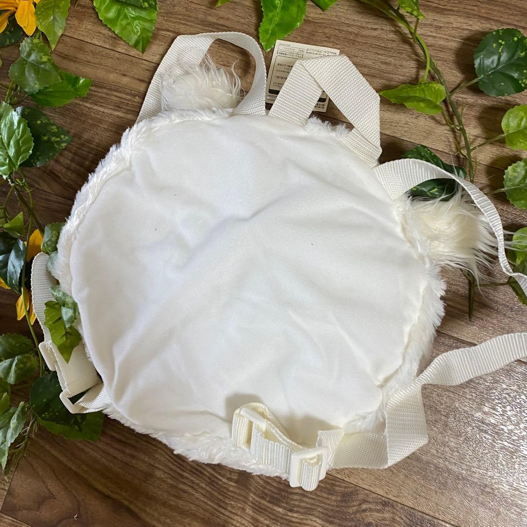 激レア　新品　モンチッチ　白女の子リュック　バッグプライズ品アミューズメント