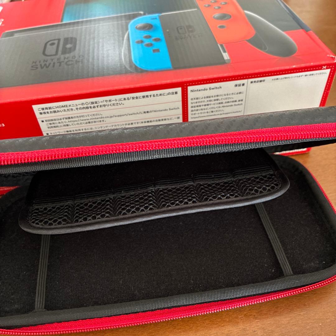 Nintendo Switch本体セットmicroSDカード　Joy-Con4個
