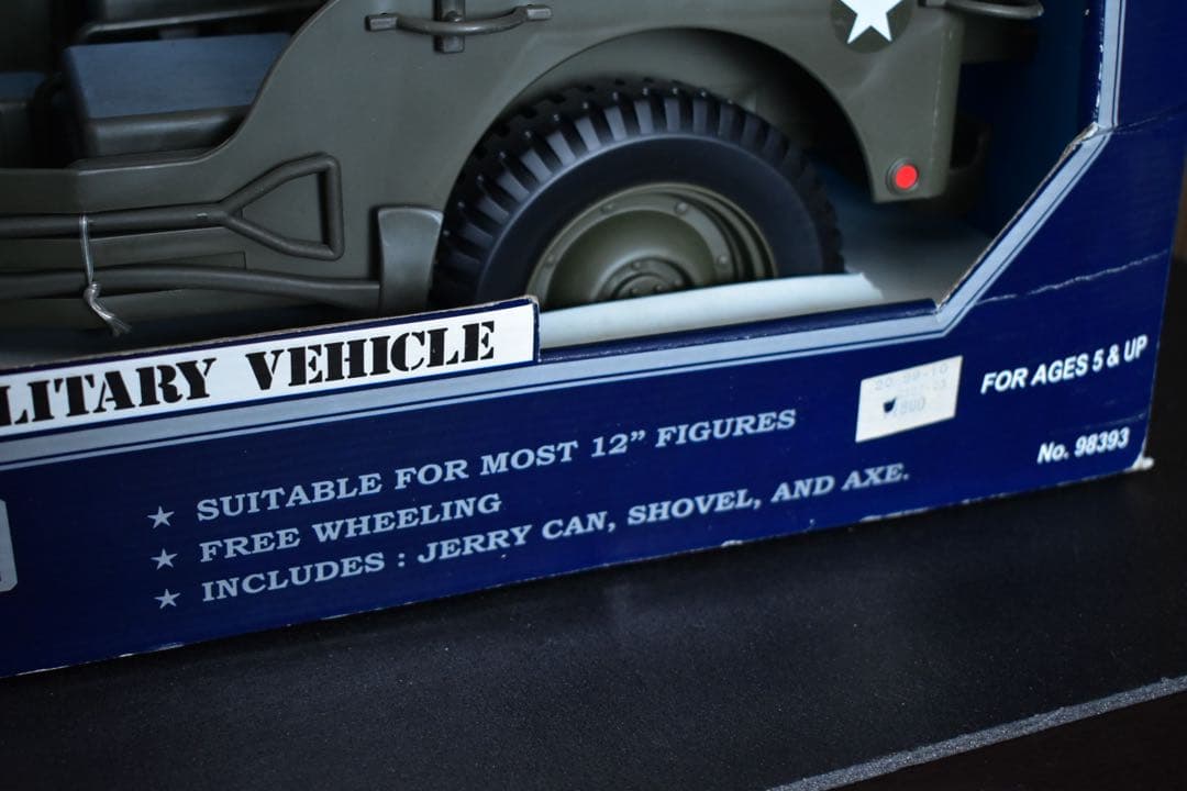 1/6 大型スケール US ウィリス MB ジープ 完成品 GIジョー 米軍