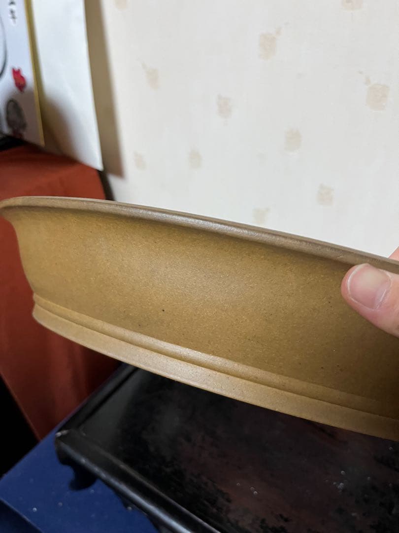 474 盆栽　盆栽鉢　植木鉢　和鉢　水穴大きくしてます