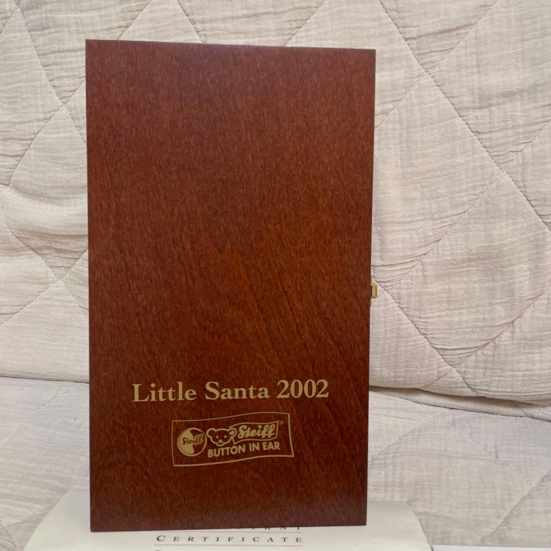 新品　steiff シュタイフ リトルサンタ2002 テディベア 20cm 日本