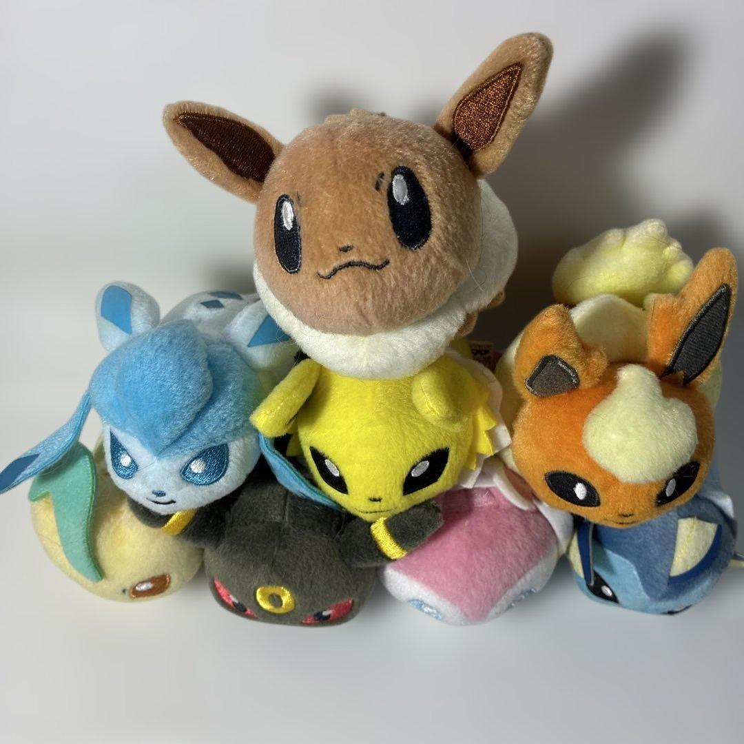 【イーブイシリーズ】てにのるころりんフレンズ ぬいぐるみ