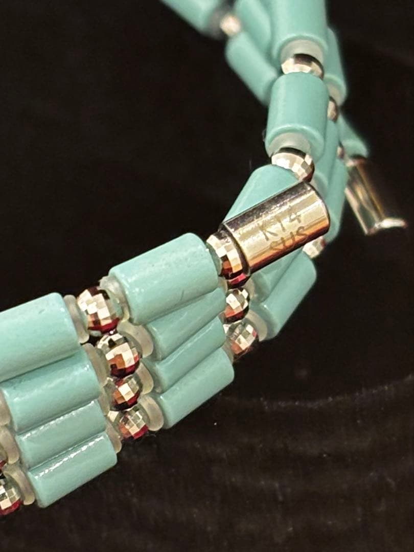 最終値下　ほぼ新品PEARL MINTK14 WHITE GOLD50cm