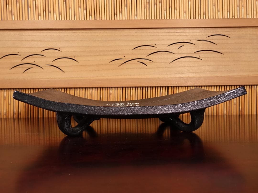 近藤豊（父:人間国宝 近藤悠三）晩年期の代名詞作 粉華俎皿 幅40cm 共箱