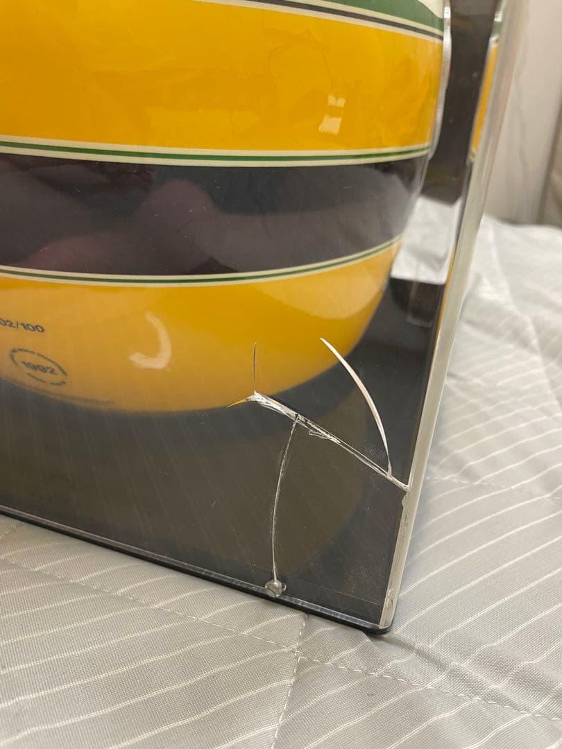 限定100点　アイルトン・セナ　1992 日本GP レプリカヘルメット　証明書付