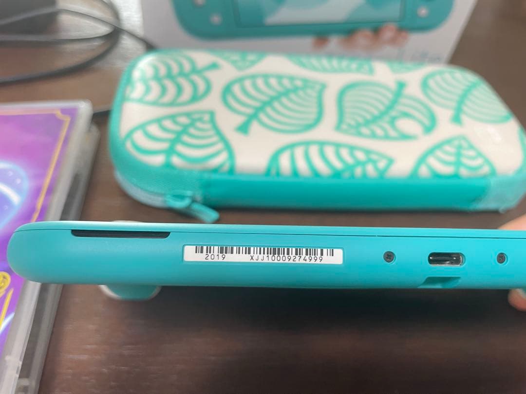 Switch Liteターコイズ(ケース、ポケモンバイオレット、ピクミンセット)