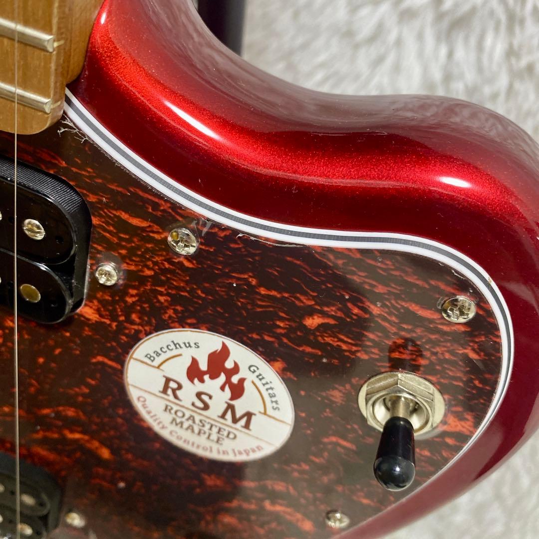 み*い様 極美品 BACCHUS BJM‑3‑RSM エレキギター ローステッド