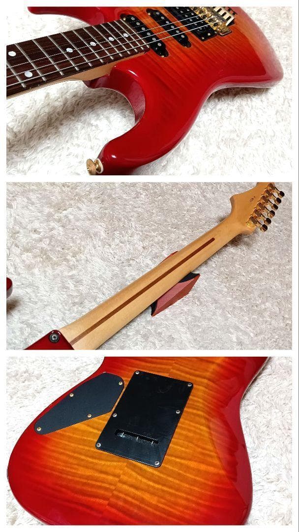 良品　Greco GP-550　グレコ　フロイドローズ　エレキギター　ストラト