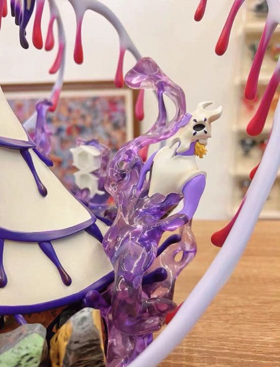 BLEACH 黒衣少年図 ザエルアポロ ガレージキット ガレキ スタチュー③