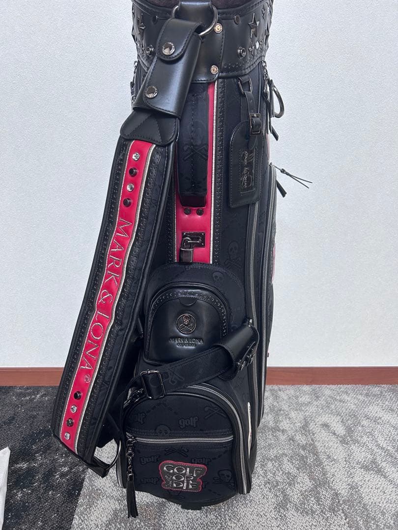 購入前にコメント必須 MARK & LONA キャディバッグ ゴルフバック