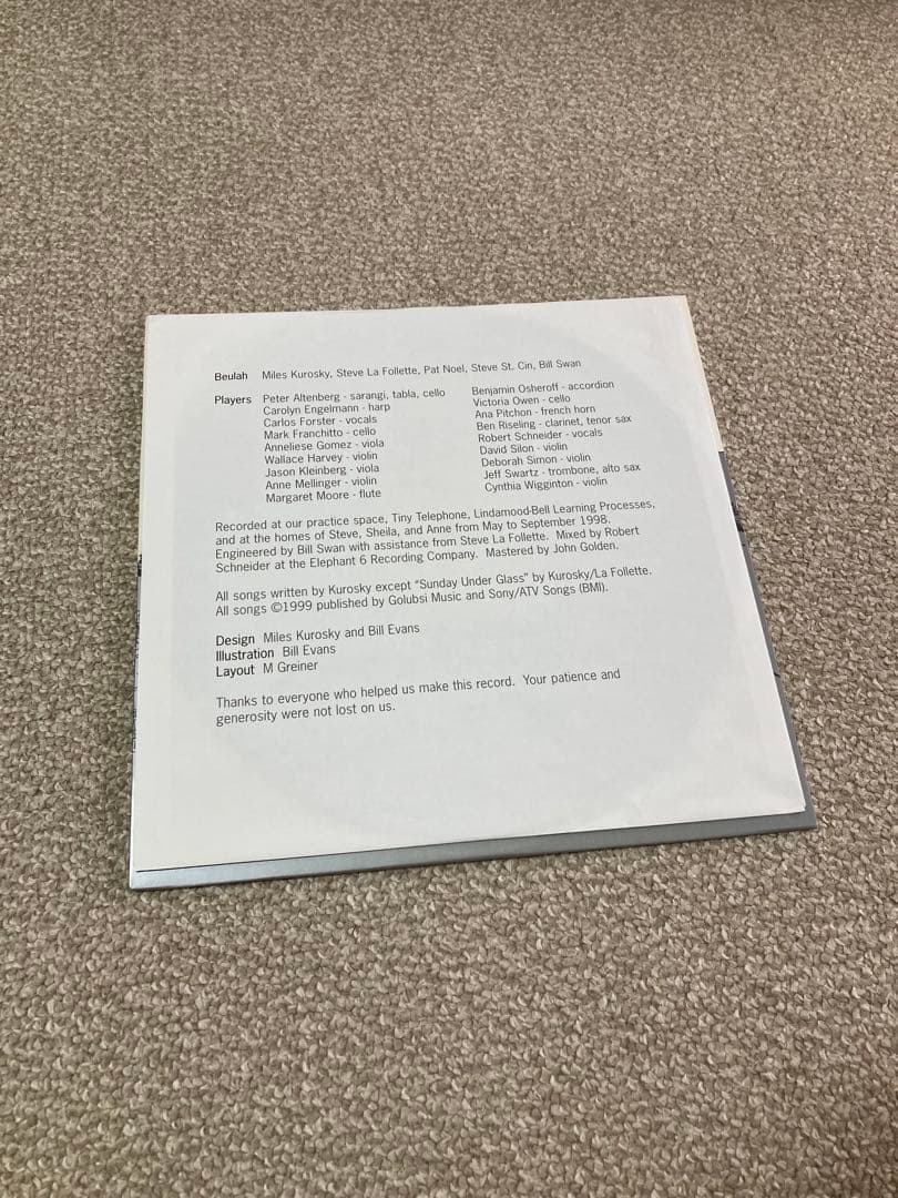 洋楽 Beulah - When Your Heartstrings Break LP