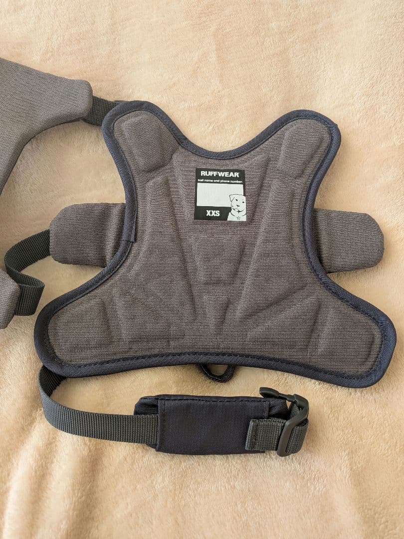 RUFFWEAR ウェブマスターハーネス XXS グレー