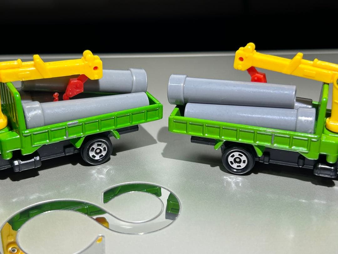 トミカ　はたらく車　緑系　１５台まとめて