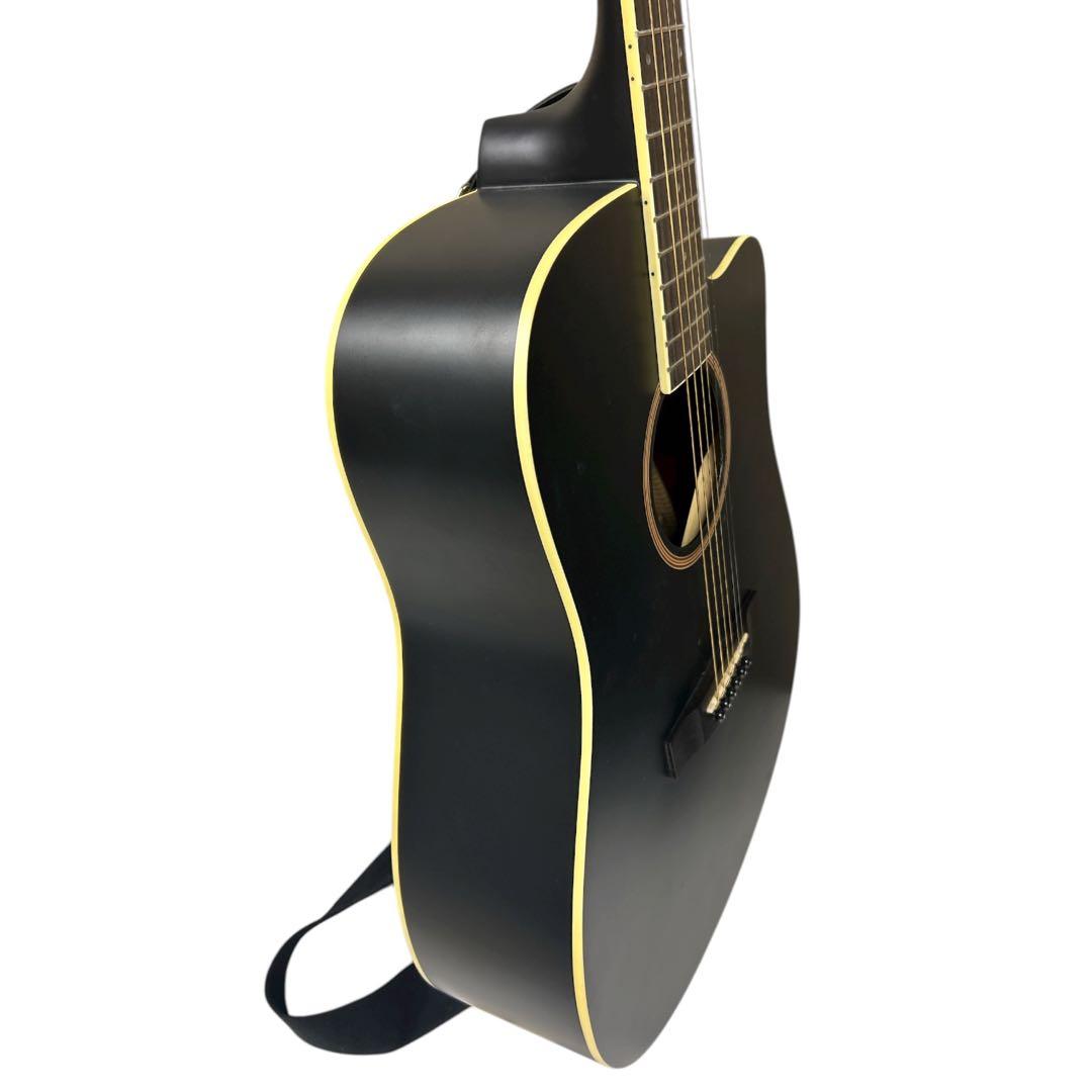 ☆ DONNER アコースティックギター DAG-1CB ブラック ドナー