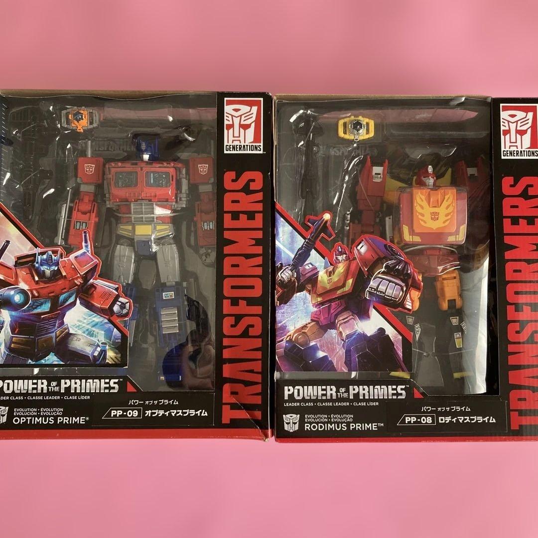 【2点セット】トランスフォーマー パワー・オブ・ザ・プライム　タカラトミー