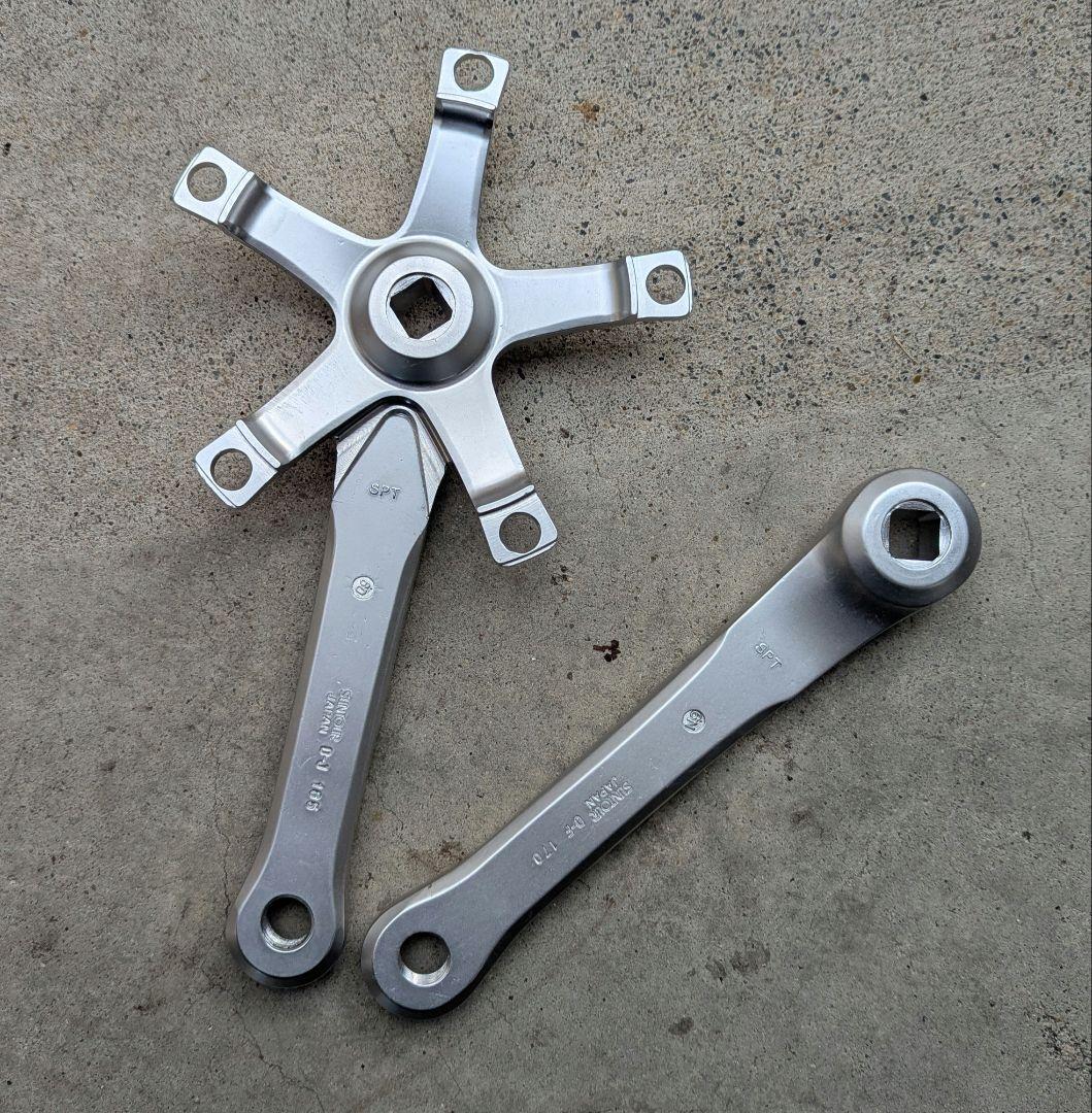 新品 SUNTOUR SPRINT サンツアー スプリント クランク 165