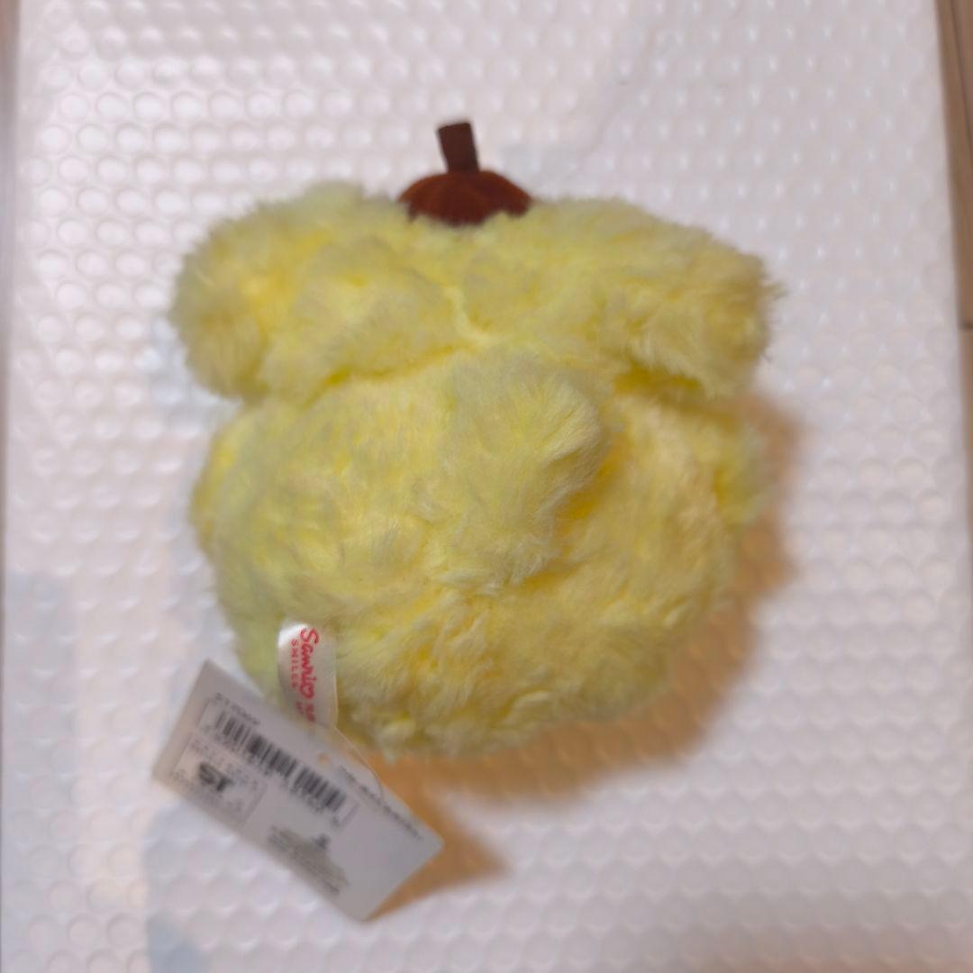サンリオ　初期　紙タグ付き　ポムポムプリン ぬいぐるみ