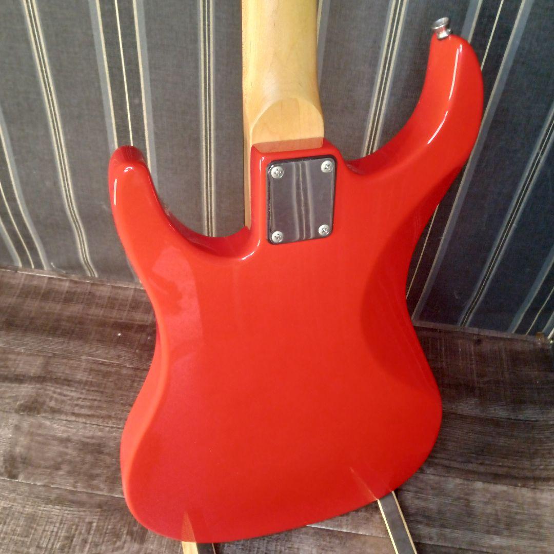 PLAYTECH プレイテック 赤 エレキベース アンプ 初心者一式セット