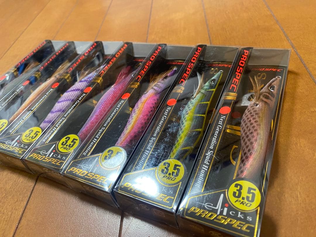 クロノ クリックス プロスペック 7本セット エギ 3.5号